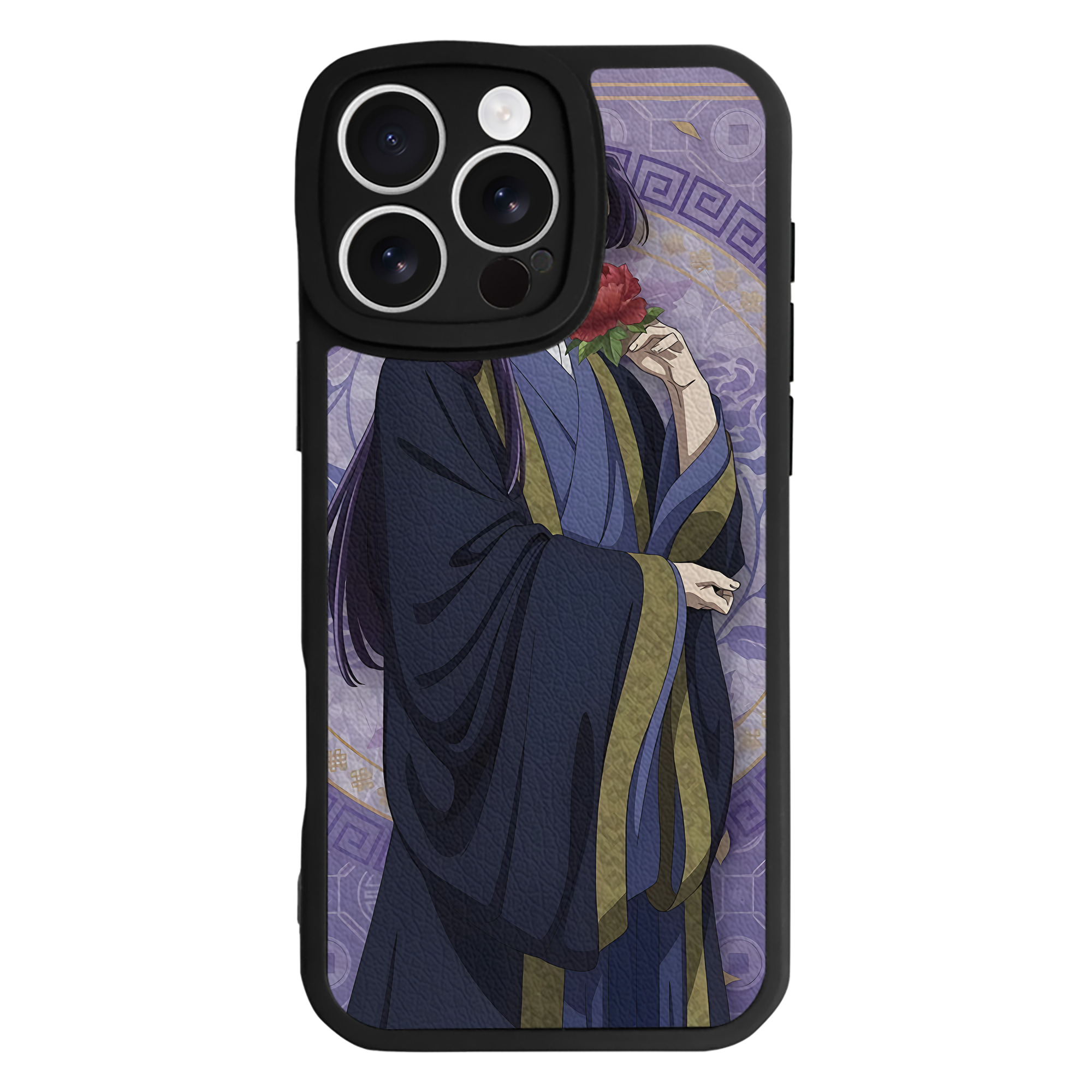 （画像用） 薬屋のひとりごと The Apothecary Diaries 【iPhone 16シリーズ対応】シリコンスマホケース（レザー調） 材質：シリコン